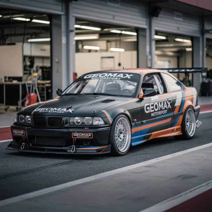 Notre voiture de compétition est une BMW E36 325i